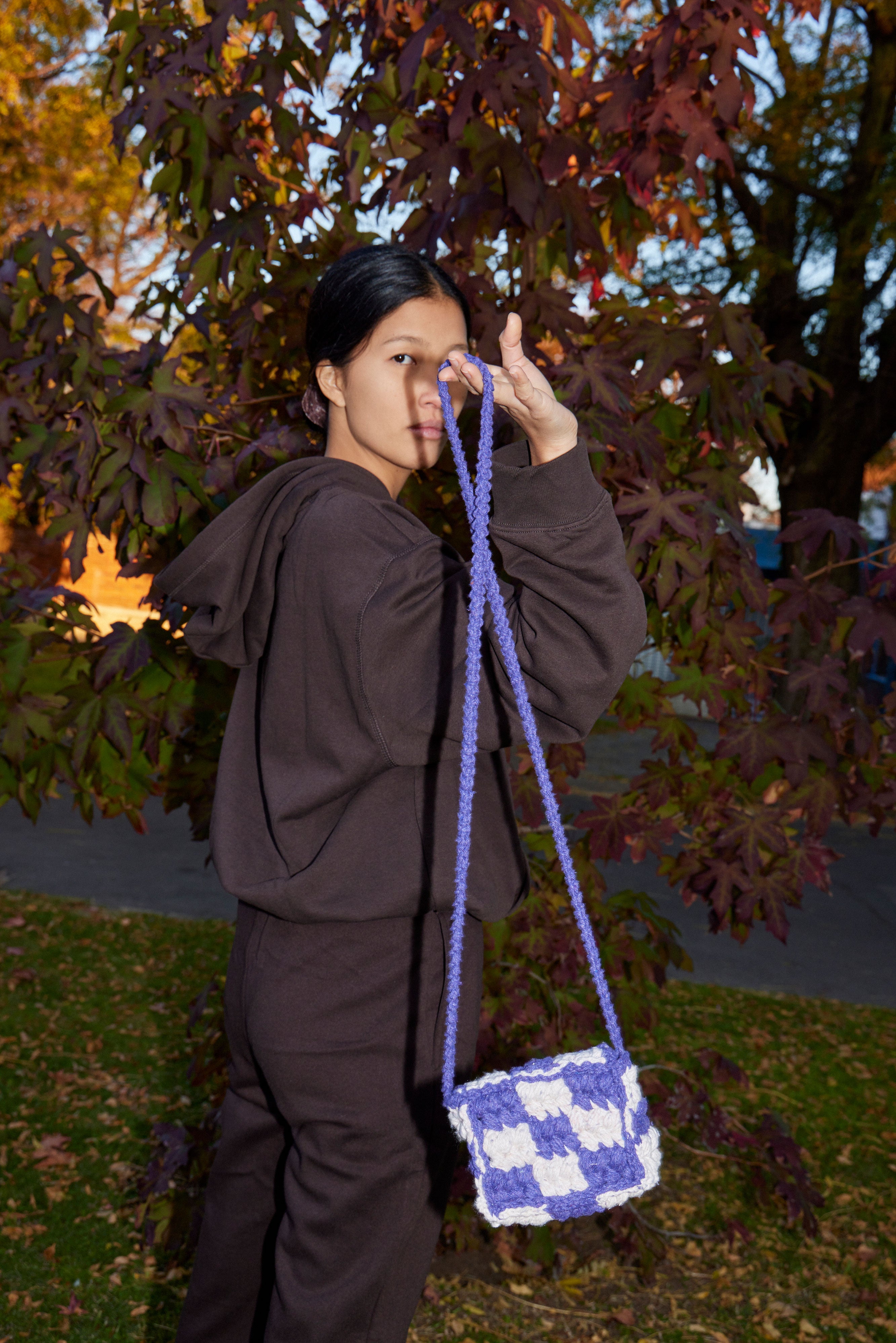 Mini Checkered Bag