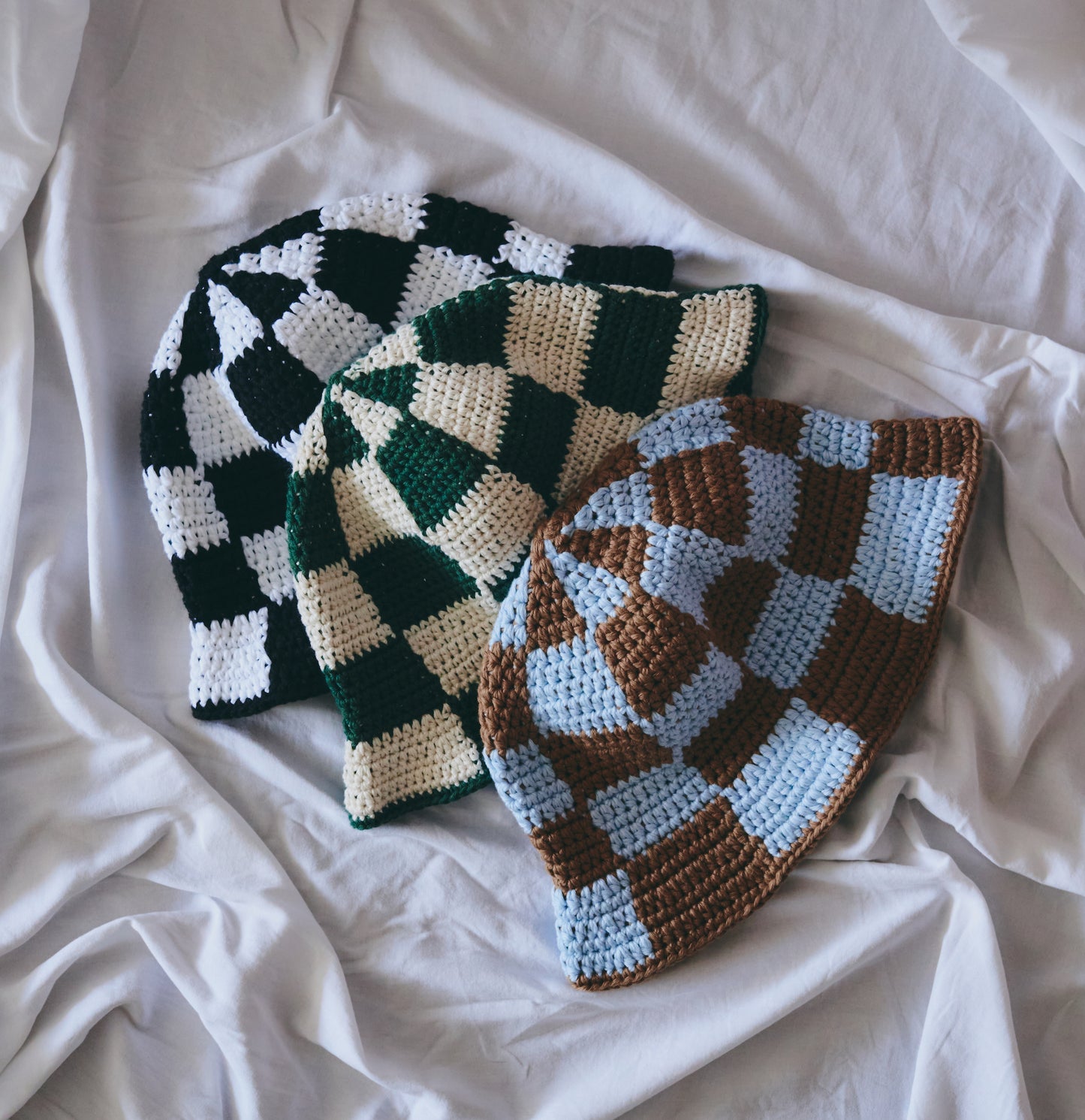 Checkered Bucket Hat