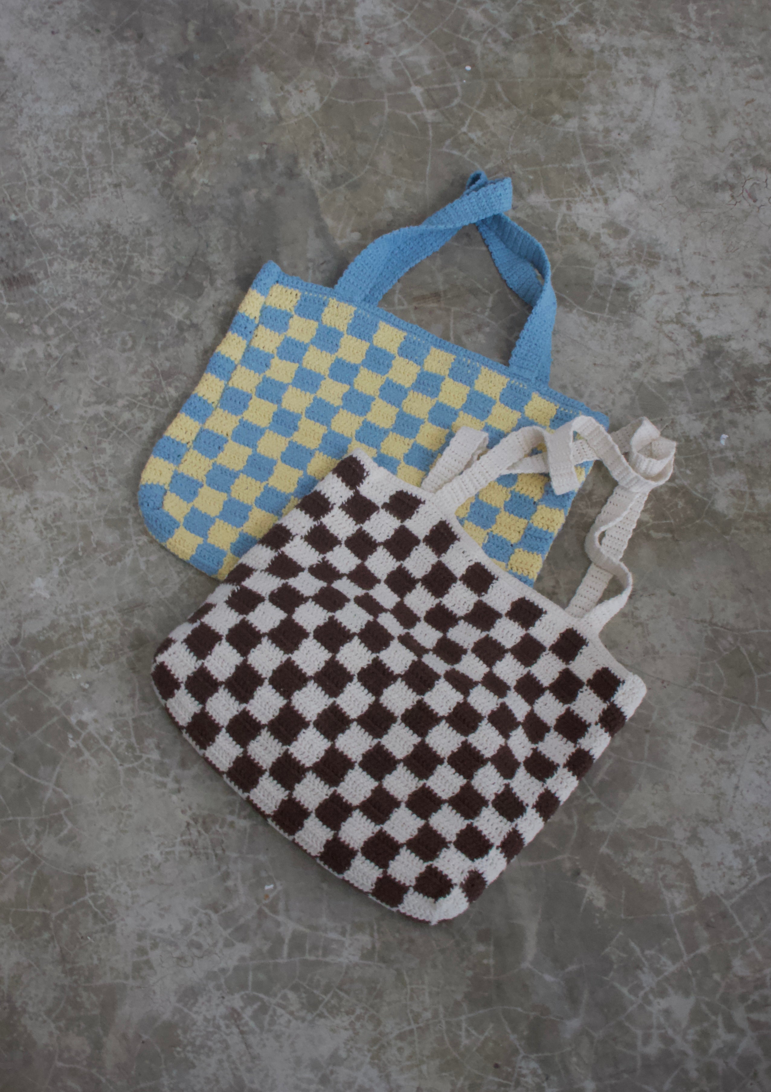 Checkered Tote Bag
