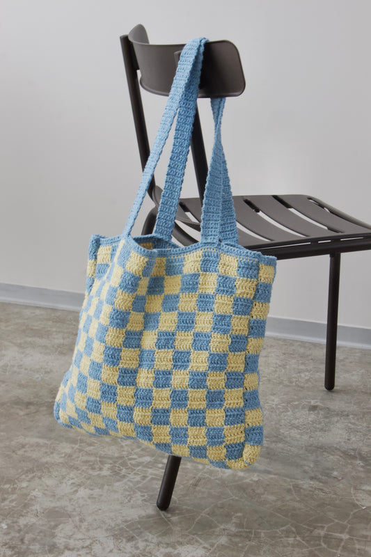 Checkered Tote Bag
