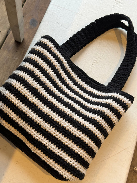 Shima Bag Blanco y Negro